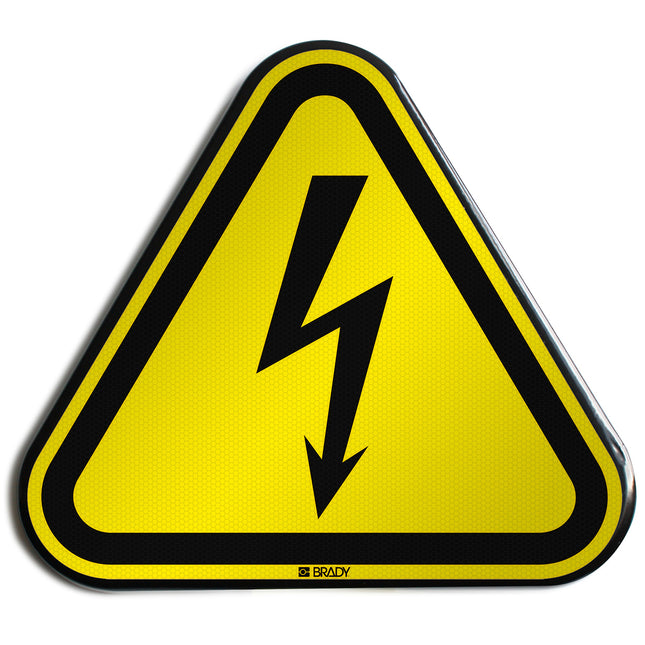 ISO Safety Sign  Warning Electricity