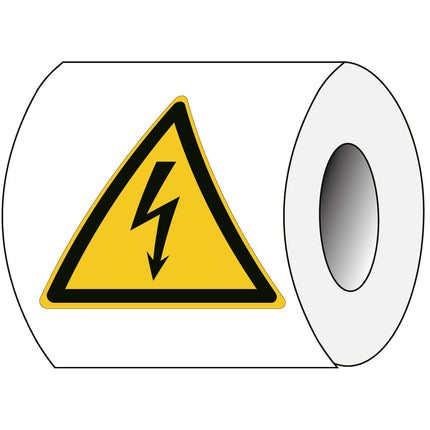 ISO Safety Sign  Warning Electricity