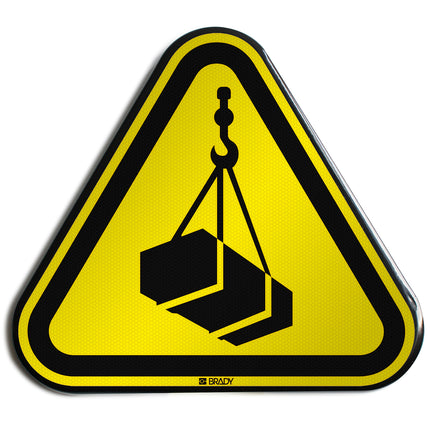 ISO Safety Sign  Warning Overhead load
