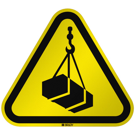 ISO Safety Sign  Warning Overhead load