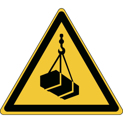 ISO Safety Sign  Warning Overhead load