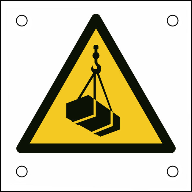 ISO Safety Sign  Warning Overhead load