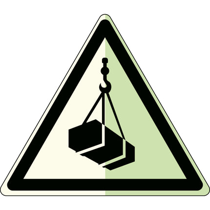 Glowinthedark safety sign