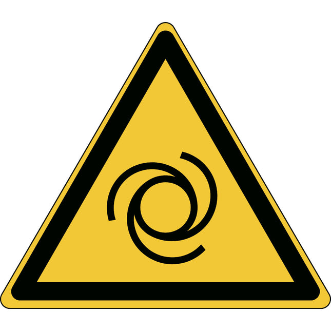ISO Safety Sign  Warning Automatic startup