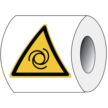 ISO Safety Sign  Warning Automatic startup