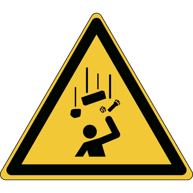 Floor Safety Sign  Warning Falling objects