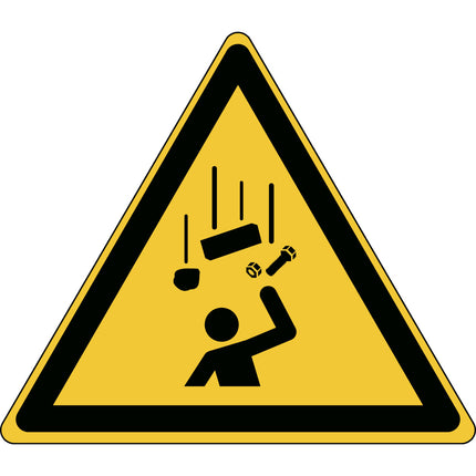 ISO Safety Sign  Falling objects