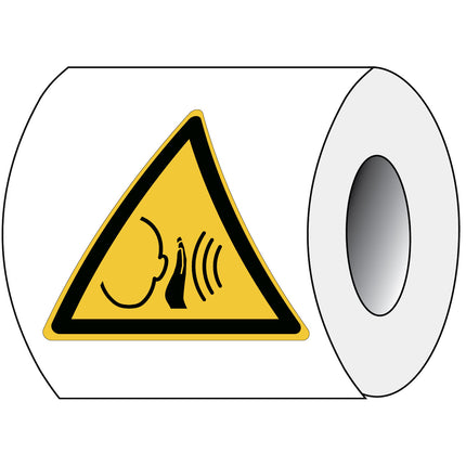 ISO Safety Sign  Sudden loud noise