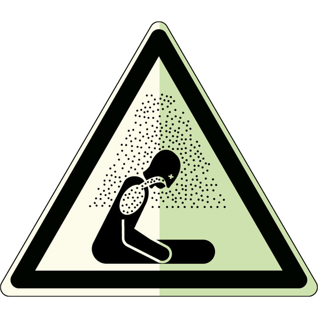 Warning Asphyxiating atmosphere