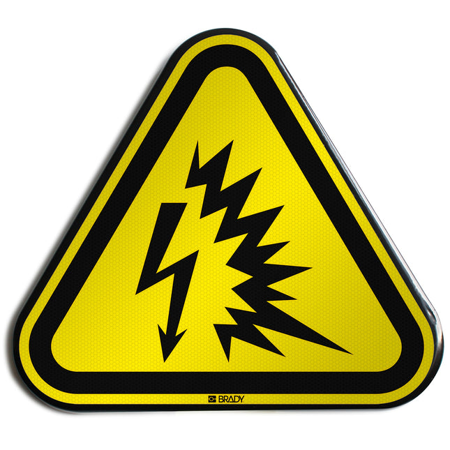 ISO Safety Sign  Warning Arc flash