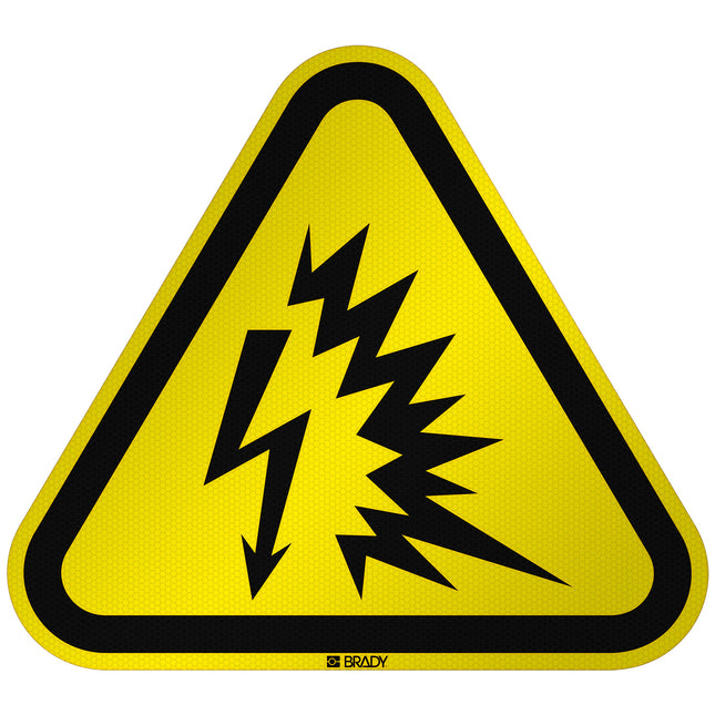 ISO Safety Sign  Warning Arc flash