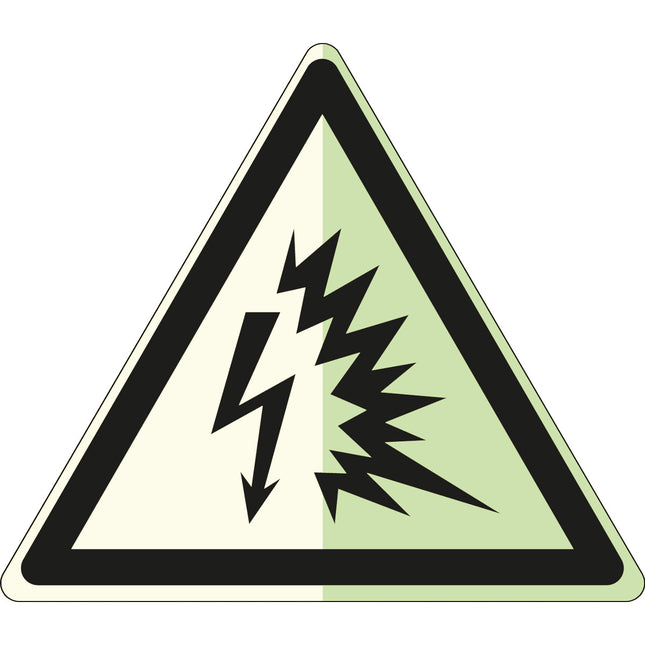 ISO Safety Sign  Warning Arc flash