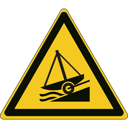 ISO Safety Sign  Warning Slipway