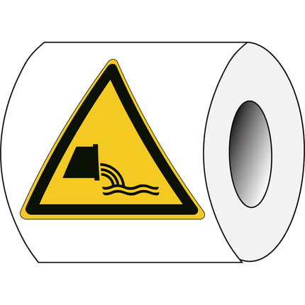 ISO Safety Sign  Warning Sewage effluent outfall