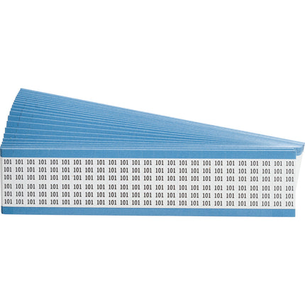 Numerical Legend Vinyl Cloth Wire Marking Cards