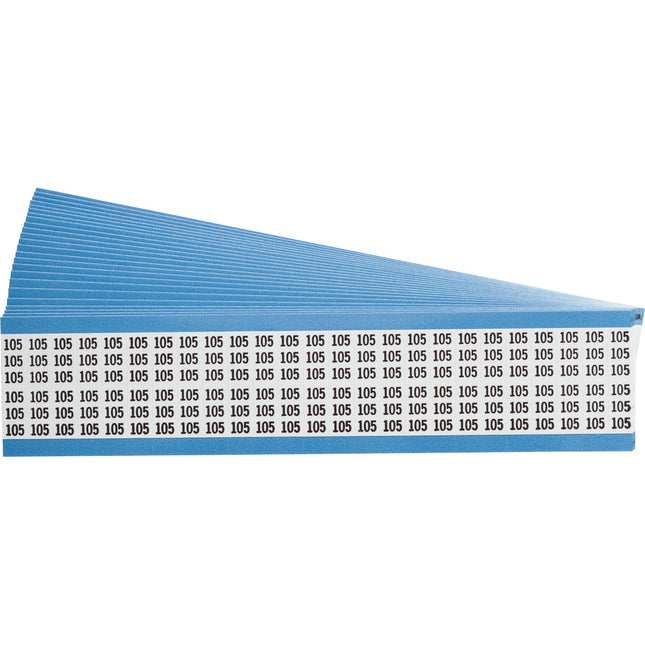 Numerical Legend Vinyl Cloth Wire Marking Cards