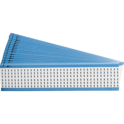 Numerical Legend Vinyl Cloth Wire Marking Cards