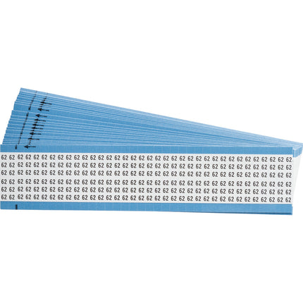 Numerical Legend Vinyl Cloth Wire Marking Cards