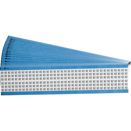 Numerical Legend Vinyl Cloth Wire Marking Cards
