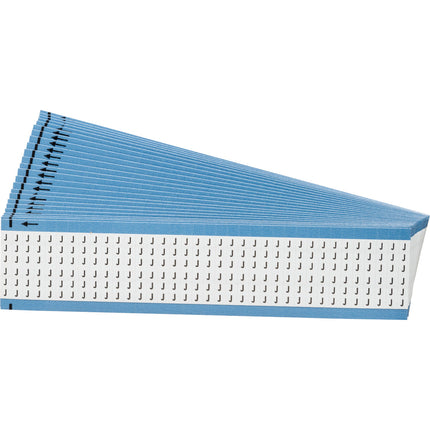 Upper Case Alphabetical Vinyl Cloth Wire Marking Cards