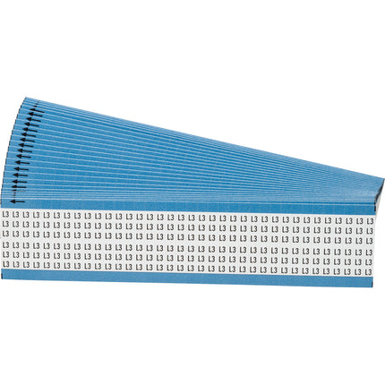 Machine Tool Numbers and Letters Cloth Wire Markers