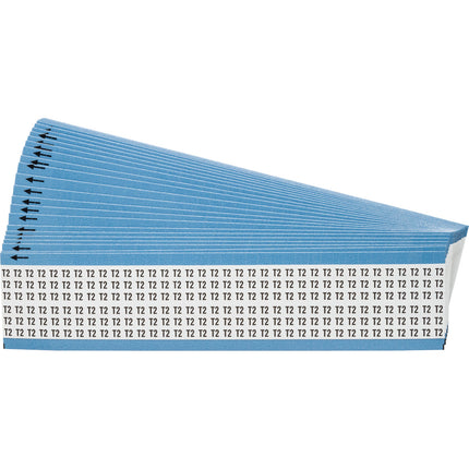 Machine Tool Numbers and Letters Cloth Wire Markers