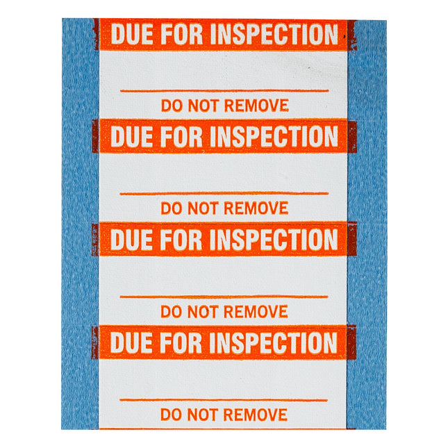 Quality Control Writeon labels