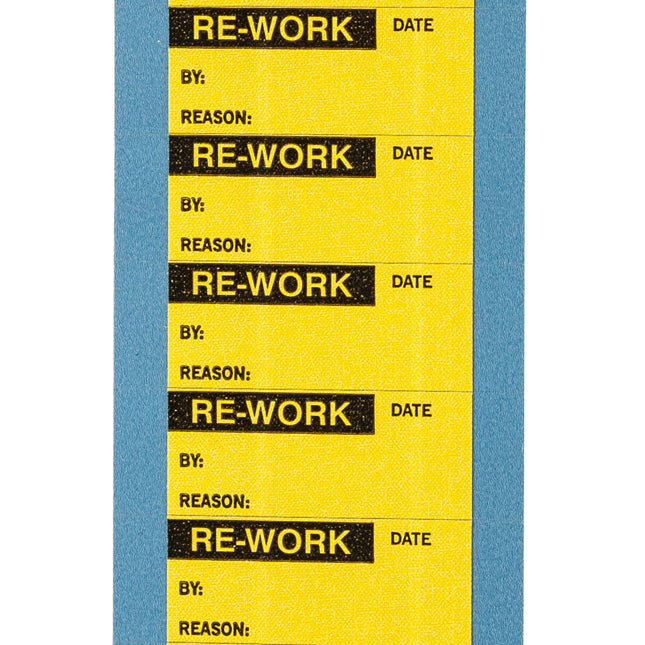 Quality Control Writeon labels