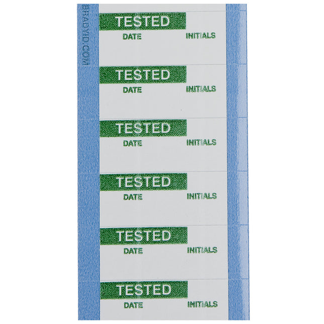 Quality Control Writeon labels