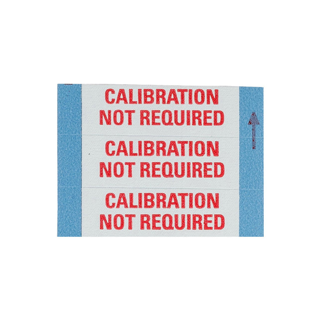 Calibration Writeon labels
