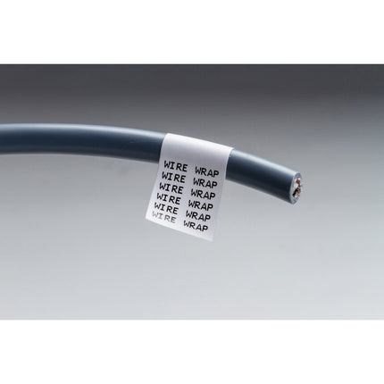 25 mm Small Core Repositionable Vinyl Cloth Wire and Cable Labels