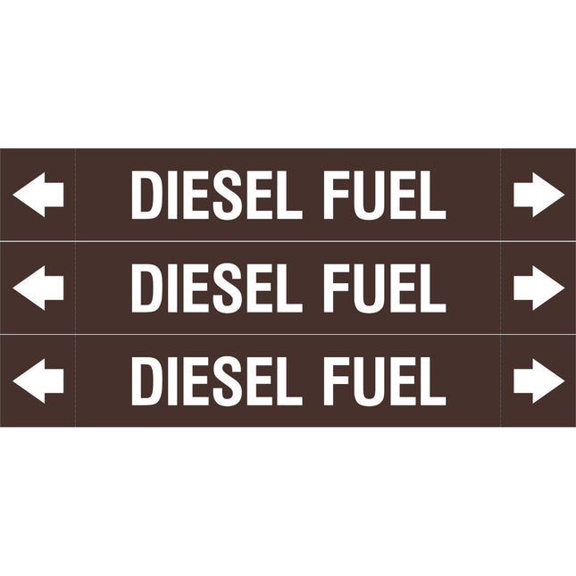 ASME  Pipemarkers  Diesel Fuel