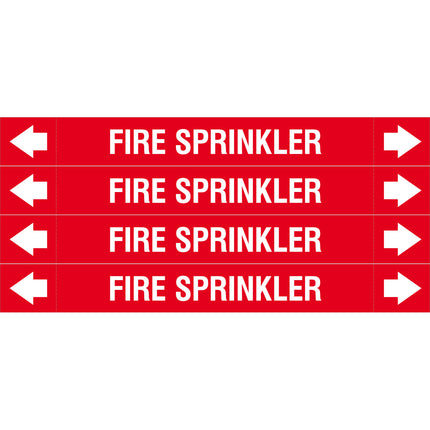 ASME  Pipemarkers  Fire Sprinkler