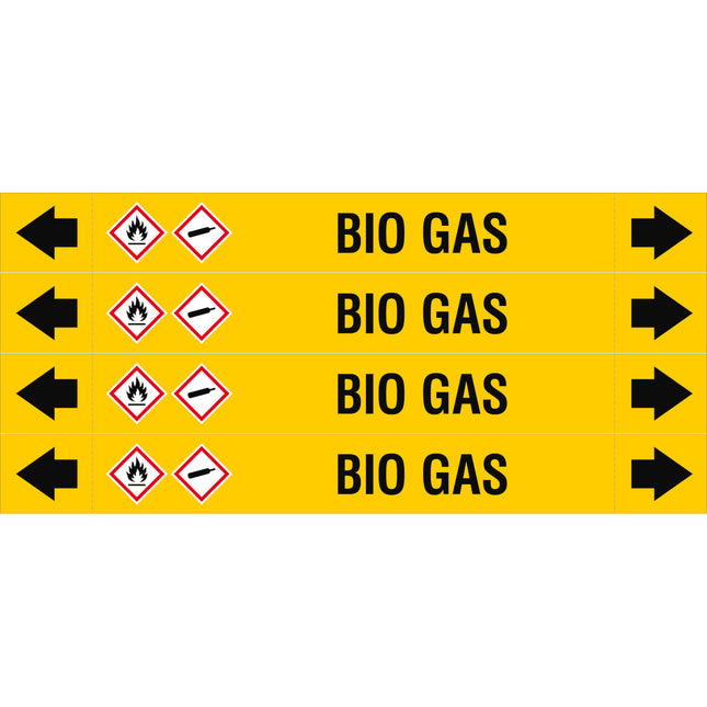 ASME  Pipemarkers  Bio Gas