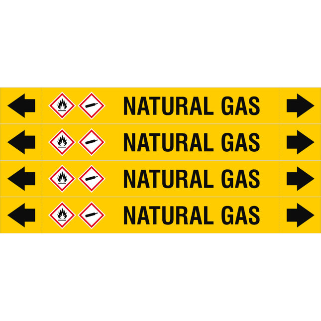 ASME  Pipemarkers  Natural Gas