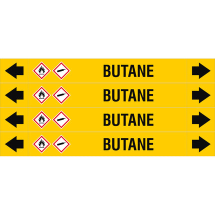 ASME  Pipemarkers  Butane