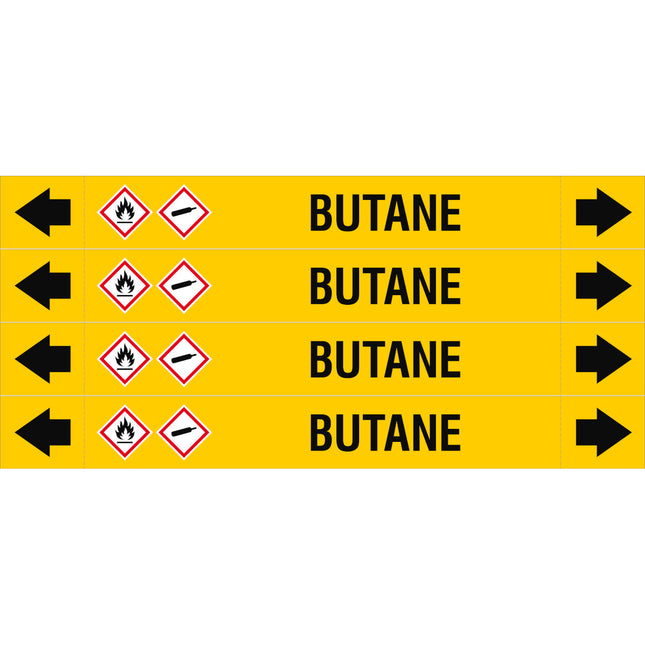 ASME  Pipemarkers  Butane