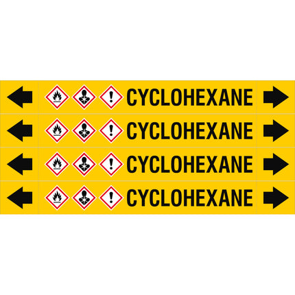 ASME  Pipemarkers  Cyclohexane