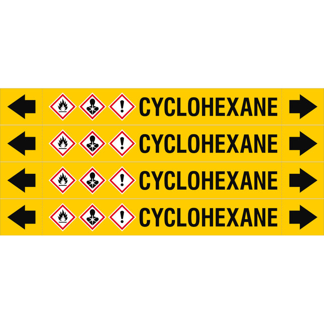ASME  Pipemarkers  Cyclohexane