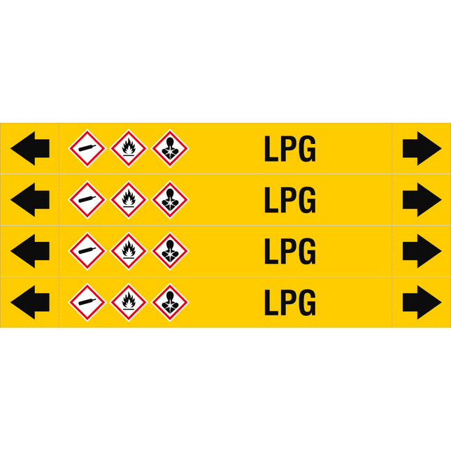 ASME  Pipemarkers  LPG