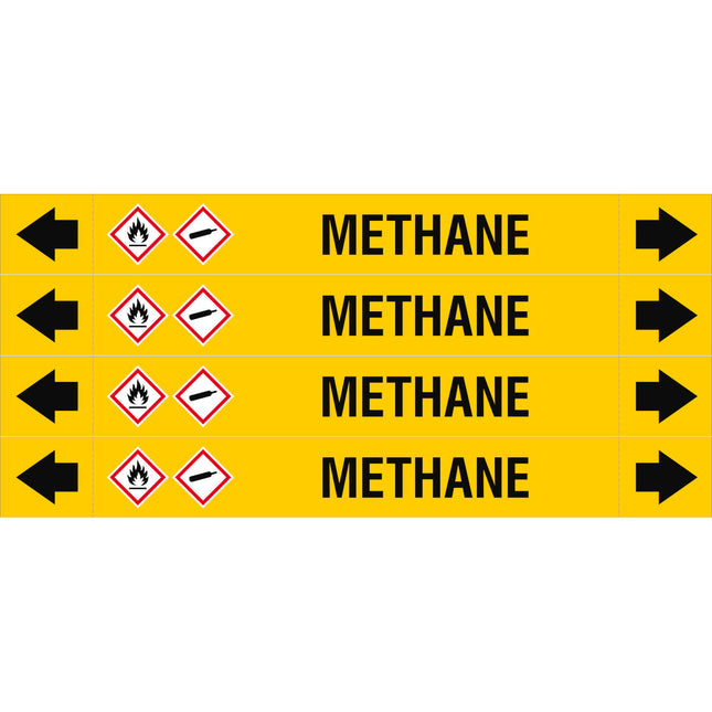 ASME  Pipemarkers  Methane