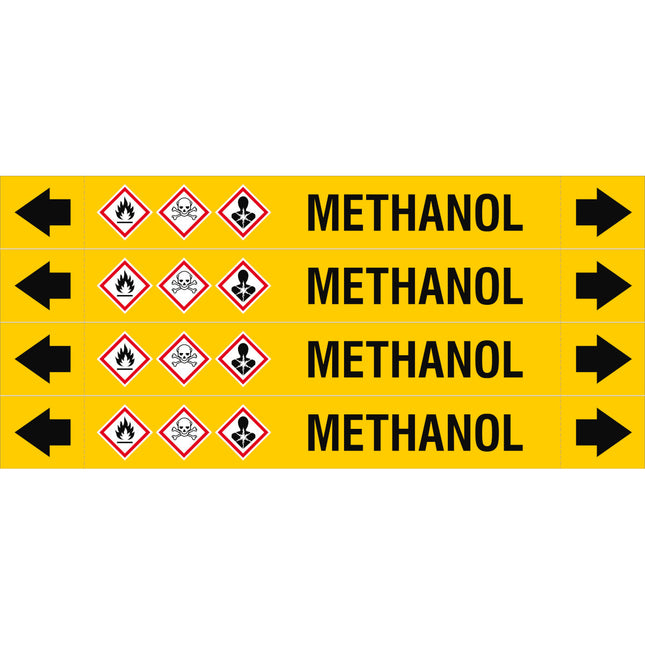ASME  Pipemarkers  Methanol