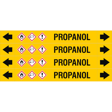 ASME  Pipemarkers  Propanol