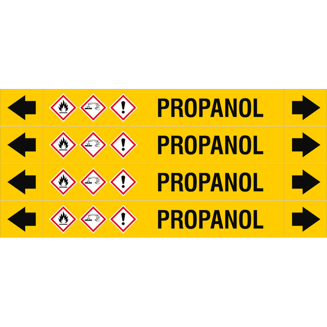 ASME  Pipemarkers  Propanol