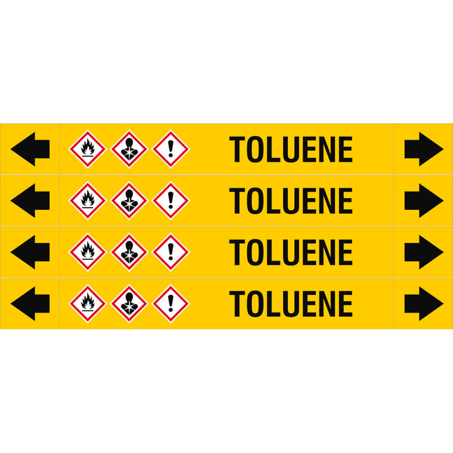 ASME  Pipemarkers  Toluene