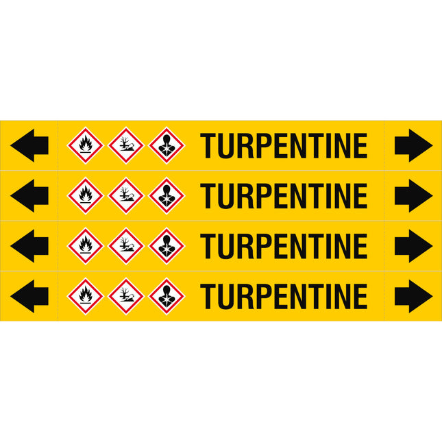 ASME  Pipemarkers  Turpentine