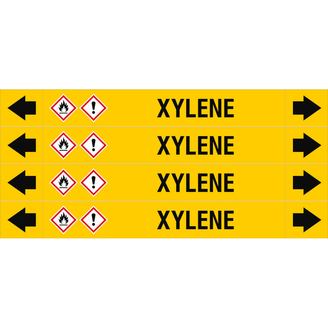 ASME  Pipemarkers  Xylene