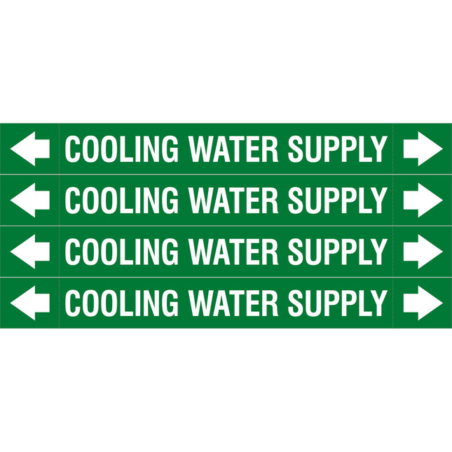 ASME  Pipemarkers  Cooling Water Supply
