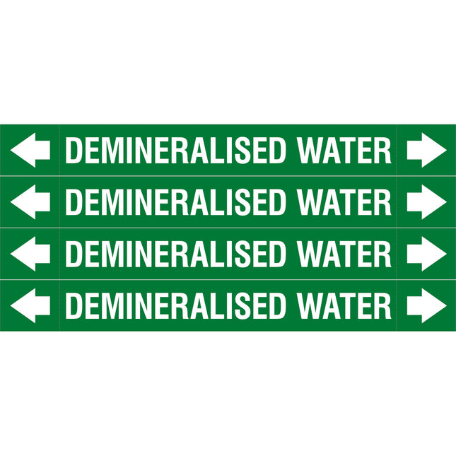 ASME  Pipemarkers  Demineralised Water