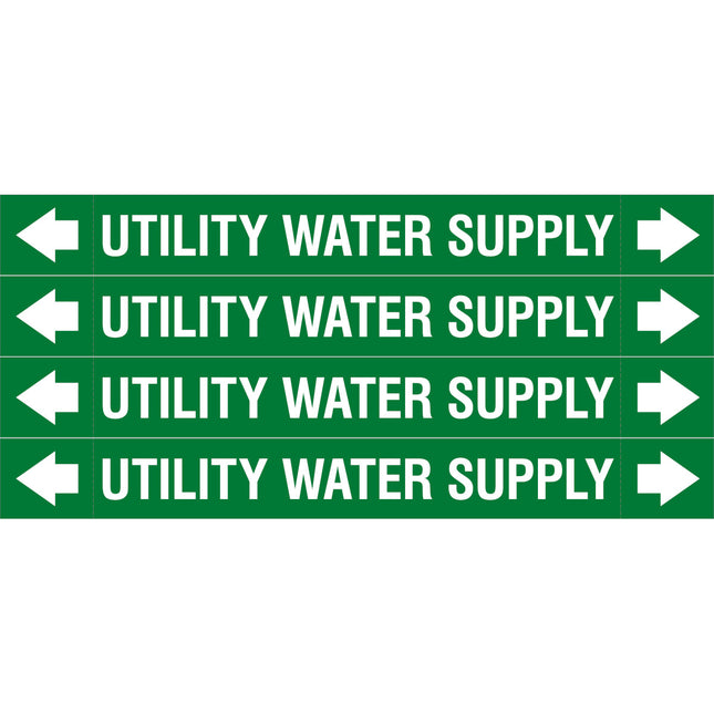 ASME  Pipemarkers  Utility Water Supply